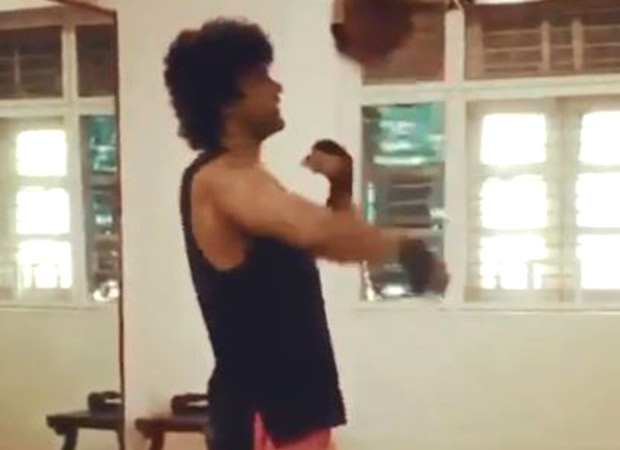 Toofan: “Keeping at it,” says Farhan Akhtar as he shares a BTS video