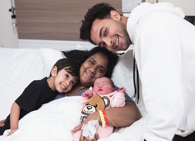 INSTAGRAM DEBUT Aayush Sharma shares the first pictures of baby Ayat Sharma!