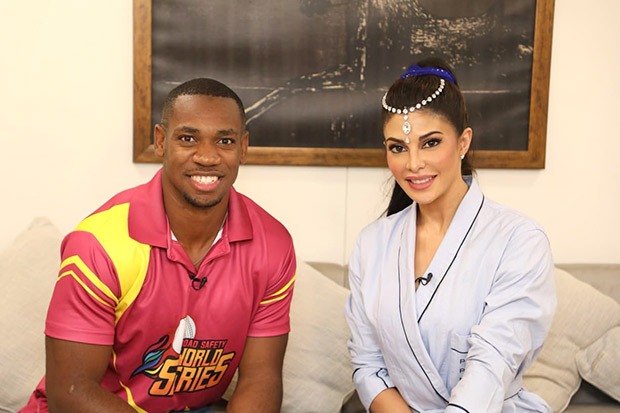 Salman Khan and Jacqueline Fernandez hang out with Yohan Blake 