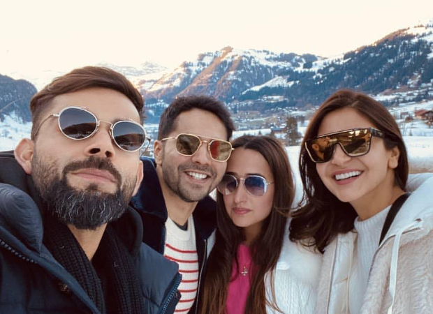 Sui Dhaaga Reunion! Varun Dhawan and Anushka Sharma holiday in Switzerland with their respective better halves