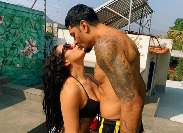 Krishna Shroff slips in a black bikini, shares a kiss with boyfriend Ebam Hyams
