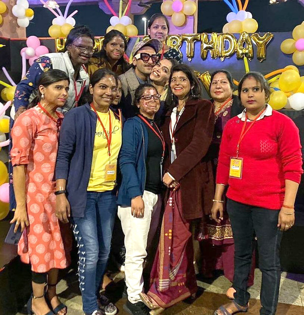 Deepika Padukone celebrates her birthday with Ranveer Singh and acid attack survivors in Lucknow