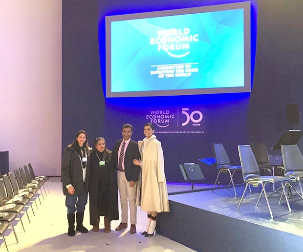 Deepika Padukone spotted at the rehearsals for World Economic Forums Crystal Awards at Davos Deepika Padukone spotted at the rehearsals for World Economic Forums Crystal Awards at Davos