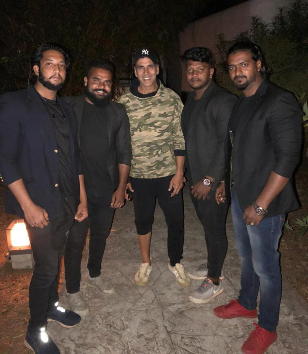 LEAKED PHOTOS: Fans greet Akshay Kumar as he shoots for Bear Grylls’ Man vs Wild in Bandipur