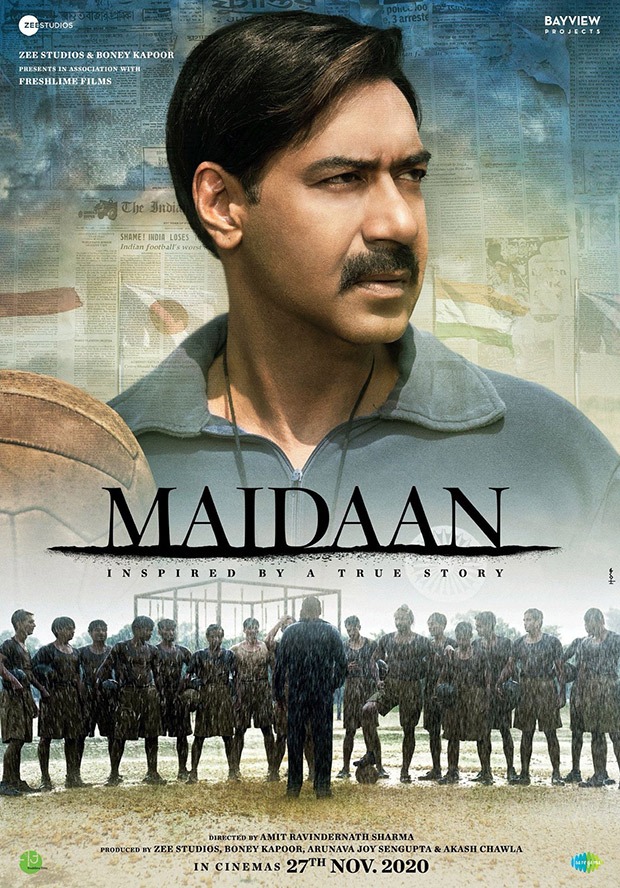 Maidaan First Look Ajay Devgn plays football coach Syed Abdul Rahim in this upcoming biopic
