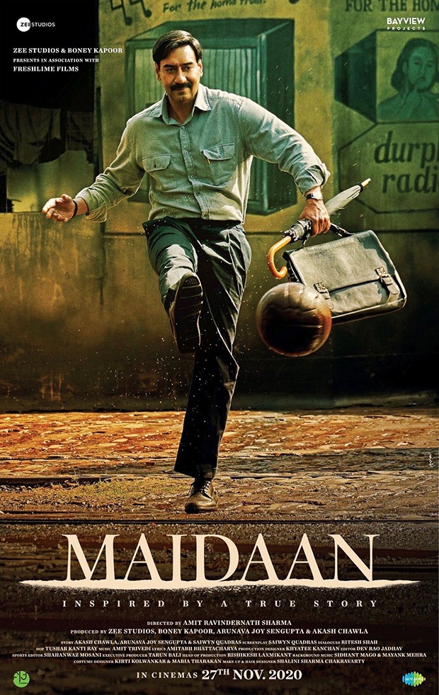 Maidaan First Look Ajay Devgn plays football coach Syed Abdul Rahim in this upcoming biopic