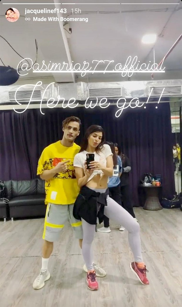 Jacqueline Fernandez and Bigg Boss 13 runner up Asim Riaz to feature in a music video