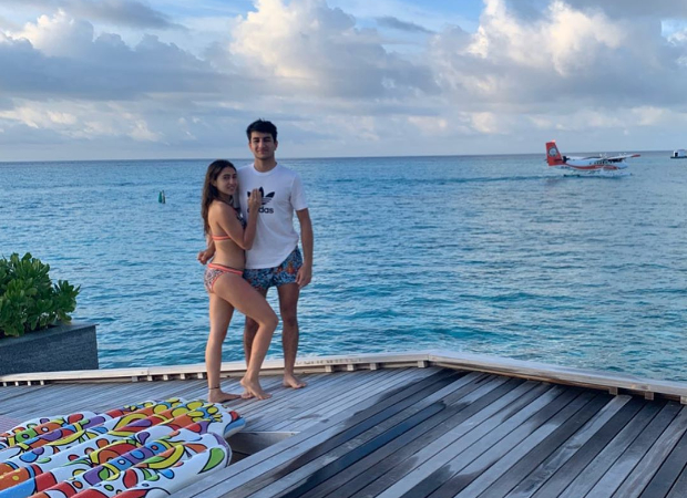 Bikini clad Sara Ali Khan poses with brother Ibrahim Ali Khan Bikini clad Sara Ali Khan poses with brother Ibrahim Ali Khan