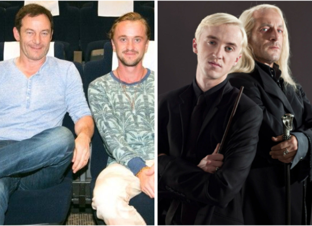 Harry Potter stars Tom Felton and Jason Isaacs have a Malfoy reunion to talk about self-isolation amid coronavirus pandemic