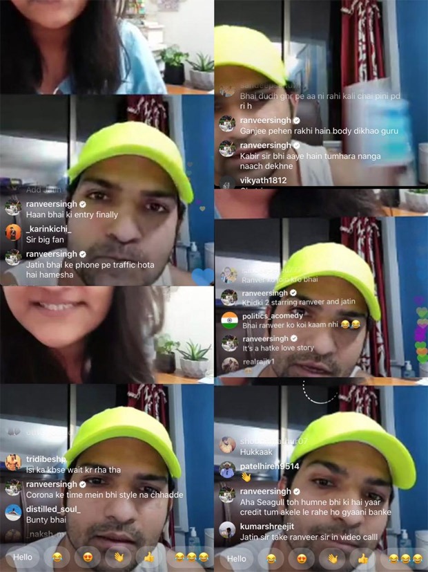 Actor Jatin Sarna Goes Live On Instagram Co Star Ranveer Singh Gets Playful Bollywood News Bollywood Hungama Actor Jatin Sarna Goes Live On Instagram Co Star Ranveer Singh Gets Playful Bollywood News Bollywood Hungama