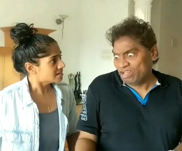 Johny And Jamie Lever Recreate Awara Paagal Deewana Scene In First Tik Tok Video Paresh Rawal Responds Bollywood News Bollywood Hungama johny and jamie lever recreate awara
