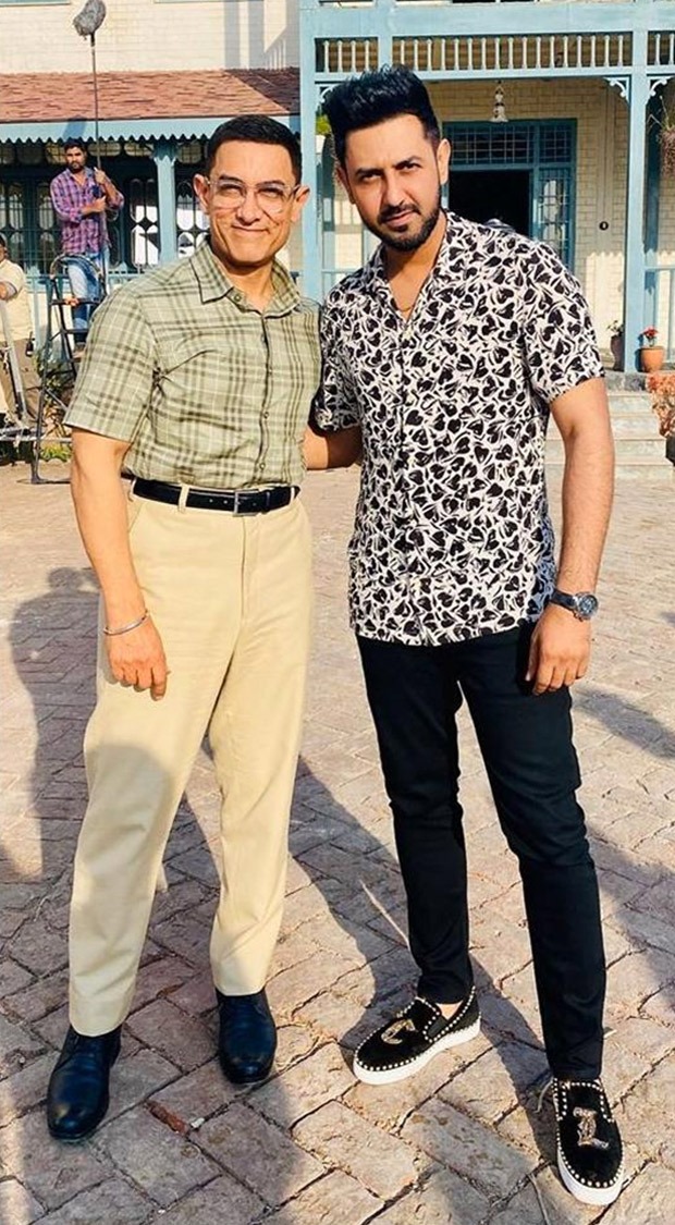 Laal Singh Chaddha: Punjabi actor Gippy Grewal visits Aamir Khan, praises his work