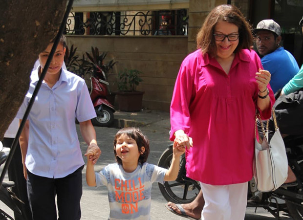 Watch: Taimur Ali Khan shouting 'Aye Bhai Log' at the paparazzi is the best thing on the internet today