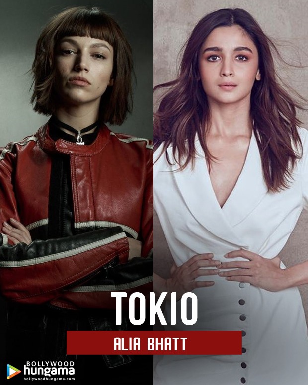 Tokyo Money Heist  Hollywood actresses, Bollywood celebrities