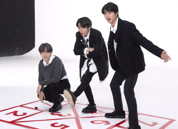 Bts Members Jin Suga Jungkook Play Hopscotch And It Will Remind You Of Your Childhood Days Bollywood News Bollywood Hungama