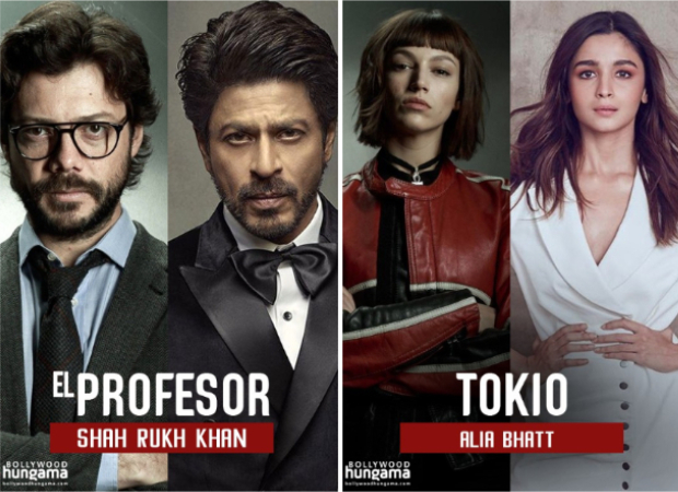 From Shah Rukh Khan to Alia Bhatt, here's the dream cast of Money Heist if  remade in Bollywood : Bollywood News - Bollywood Hungama