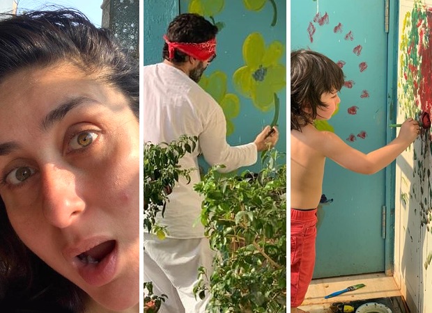 Kareena Kapoor Khan marvels at Saif Ali Khan and Taimur Ali Khan’s artistic skills