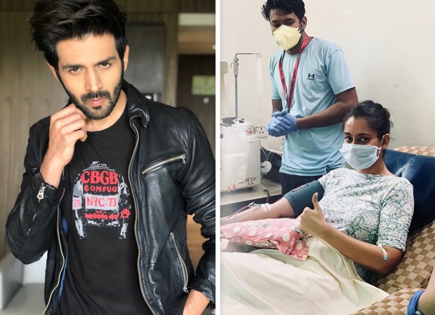 Kartik Aaryan is proud of first Covid-19 survivor who donated her blood plasma after recovery