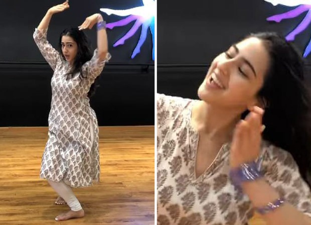 Sara Ali Khan shares a throwback video of her dancing to the tunes of 'Bhor Bhaye Panghat Pe'