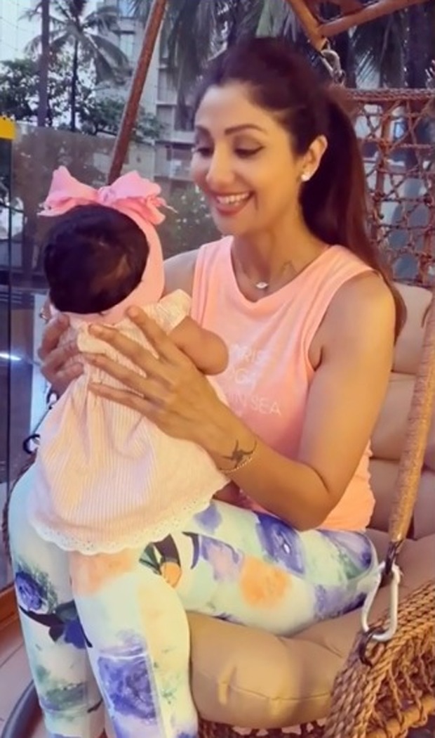 Shilpa Shetty's daughter Samisha turns two months old, shares an adorable  video with her : Bollywood News - Bollywood Hungama