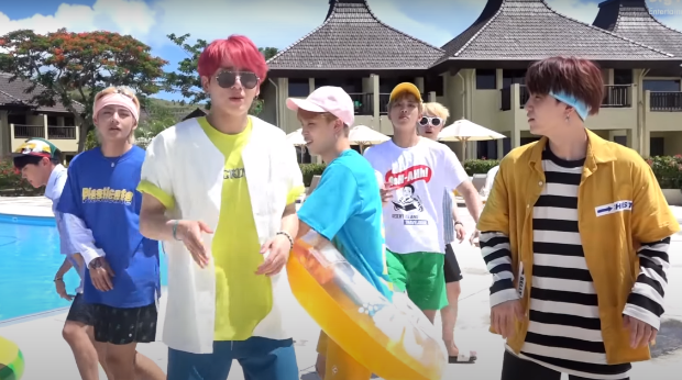 BTS FESTA 2020:The opening ceremony begins with 'Airplane Pt. 2' in Saipan and we indeed love the summer version a lot