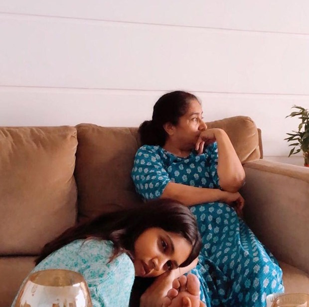 Bhumi Pednekar learns kathak from her mom in lockdown Bhumi Pednekar learns kathak from her mom in lockdown