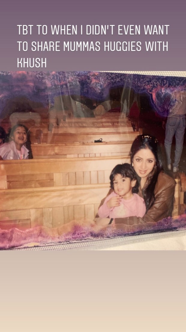 PICTURE When Janhvi Kapoor refused to share Sridevi’s hugs with sister Khushi Kapoor