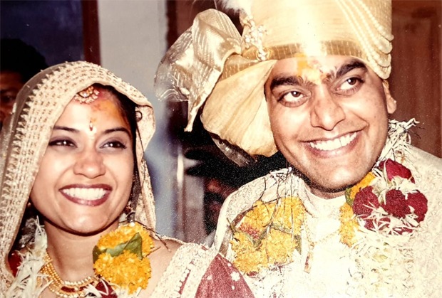 Renuka Shahane and Ashutosh Rana celebrate 19 years of marriage with their wedding photo Renuka Shahane and Ashutosh Rana celebrate 19 years of marriage with their wedding photo