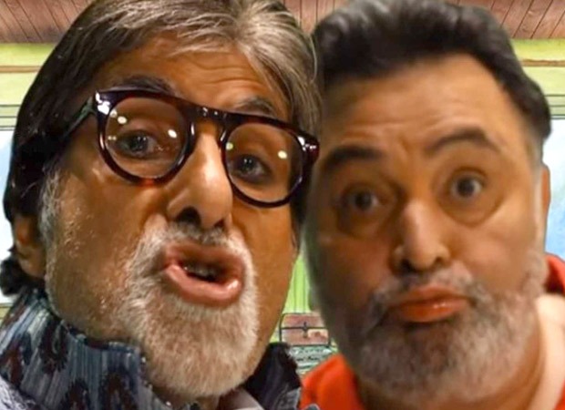 Throwback: Amitabh Bachchan-Rishi Kapoor and Abhishek Bachchan- Ranbir  Kapoor do the pout : Bollywood News - Bollywood Hungama
