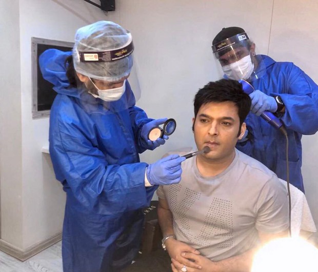Kapil Sharma shaves off his quarantine beard ahead of The Kapil Sharma Shoot, thanks the crew for working hard
