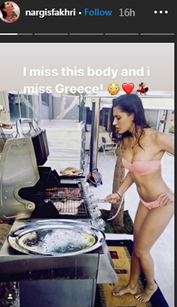 Nargis Fakhri misses her toned bikini body in throwback picture 