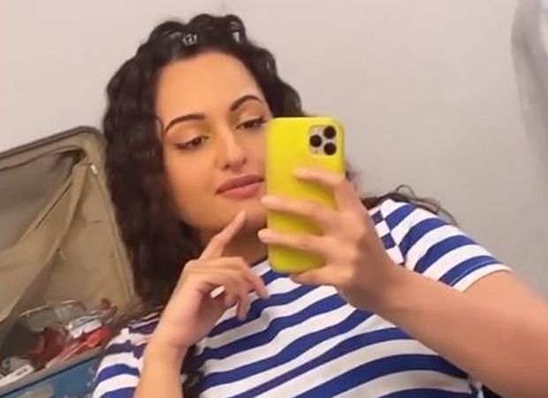 Sonakshi Sinha resumes shooting; shares a video from her make-up room :  Bollywood News - Bollywood Hungama