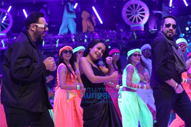 EXCLUSIVE STILLS: Mika Singh, Neha Kakkar and Badshah unite for 'Sawan Mein Lag Gayi Aag' in Ginny Weds Sunny