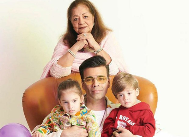 Karan Johar heads to Goa with his mother Hiroo Johar and twins Yash and Roohi 