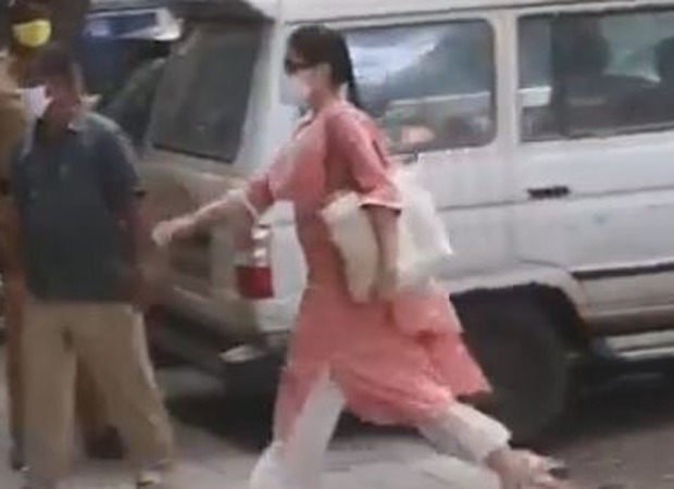 Watch: Sara Ali Khan arrives at NCB office for questioning 
