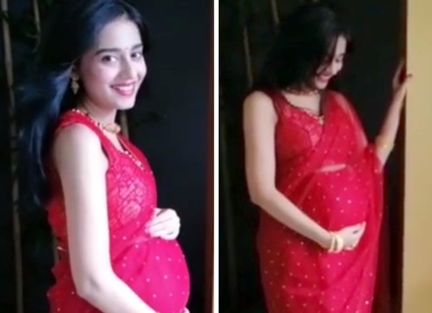 Amrita Rao looks ethereal in a saree as she flaunts her baby bump on  Ashtami : Bollywood News - Bollywood Hungama