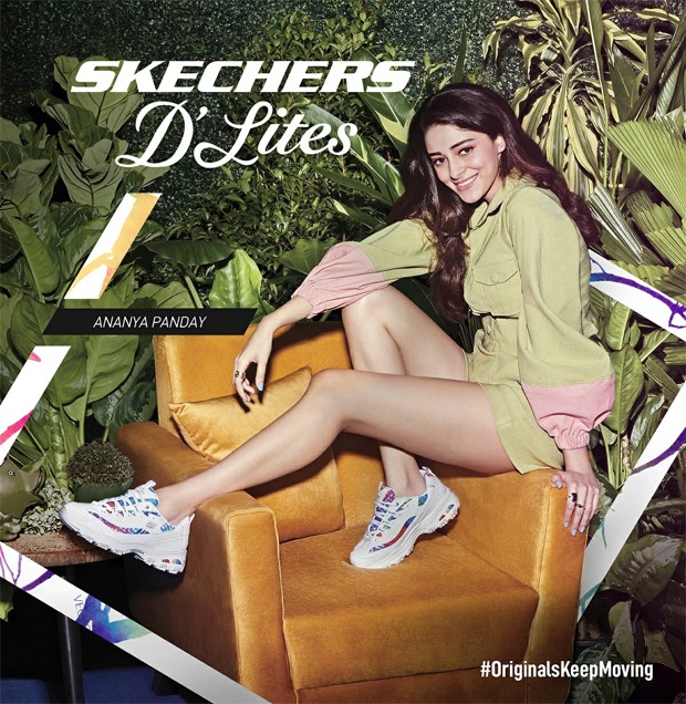 aerolíneas Frase colateral Ananya Panday is first female brand ambassador of Skechers India :  Bollywood News - Bollywood Hungama