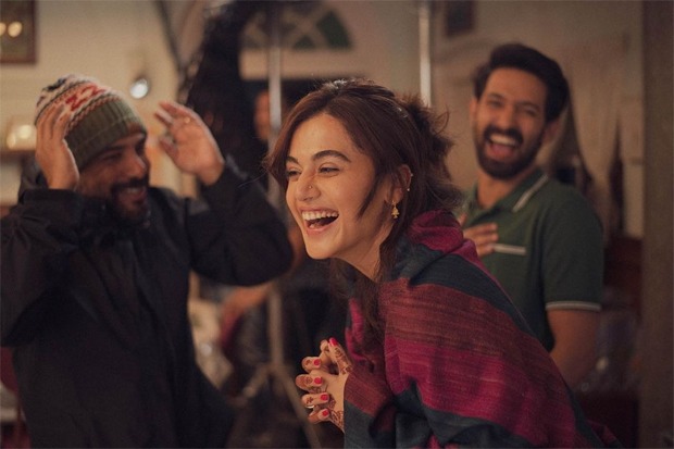 Taapsee Pannu wraps up the shooting of Haseen Dillruba with Vikrant Massey, says film has probably experienced all seasons and emotions