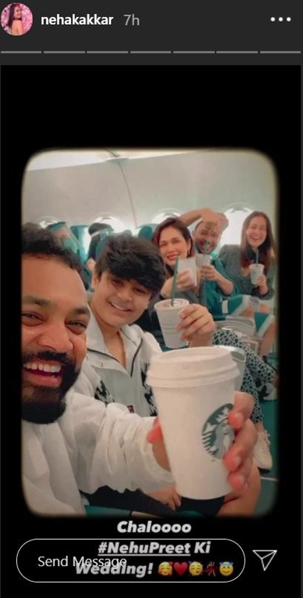 Neha Kakkar shares pictures from the day Rohanpreet Singh proposed her for marriage