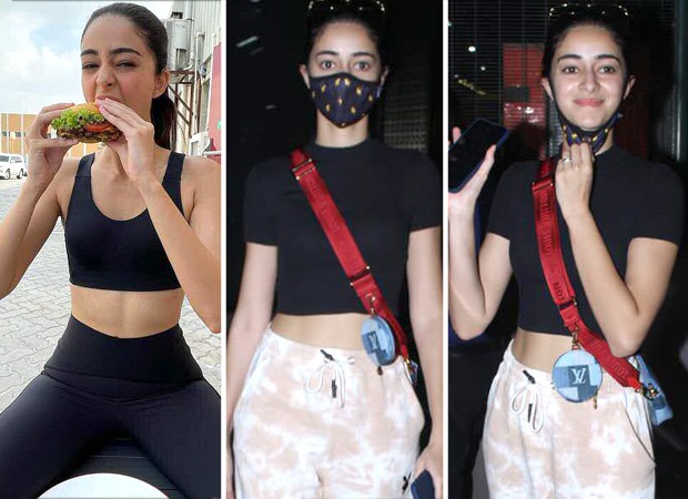 Masked Ananya Panday returns from Dubai decked in limited edition