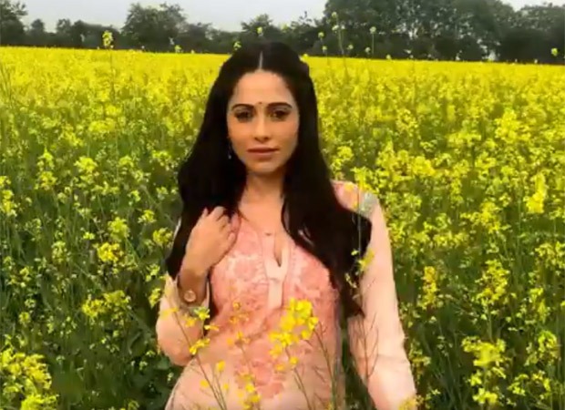 Nushrratt Bharuccha shares a dreamy video of hers from the sets of Chhalaang!