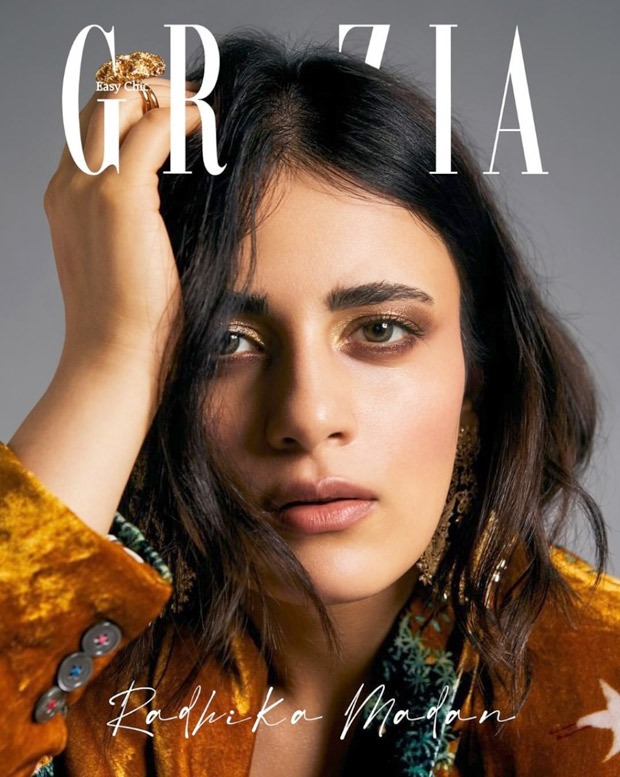 Radhika Madan turns up the glamour quotient on her latest cover of Grazia magazine&nbsp;