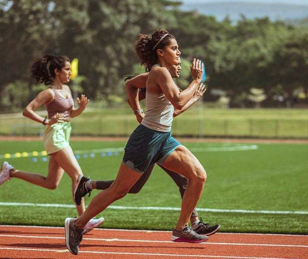 Taapsee Pannu wraps up boot camp like first schedule of Rashmi Rocket, will now kick off Looop Lapeta 