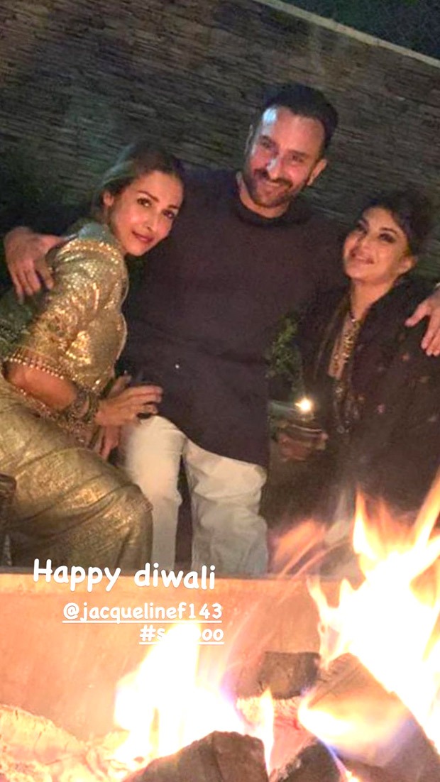 Malaiak Arora accompanies Arjun Kapoor in Dharamshala for Bhoot Police, shares a picture with Saif Ali Khan and Jacqueline Fernandez