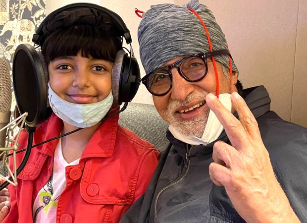 Amitabh Bachchan and Aaradhya Bachchan record music together, Abhishek-Aishwarya are proud parents