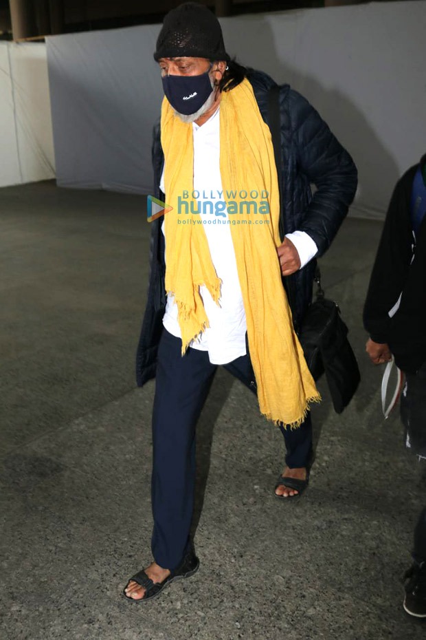 Mithun Chakraborty seen for the first time since he collapsed on the sets of The Kashmir Files