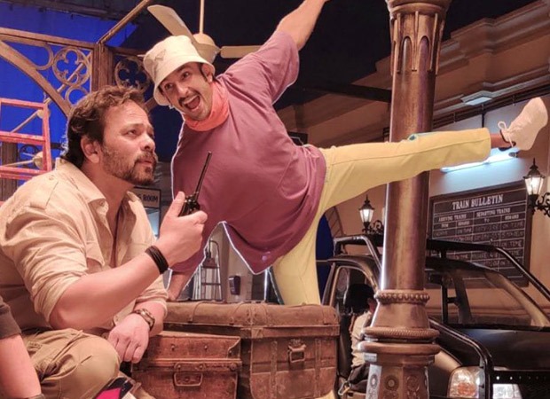 Ranveer Singh shares goofy photo with Rohit Shetty from the sets of Cirkus on Simmba's 2nd anniversary