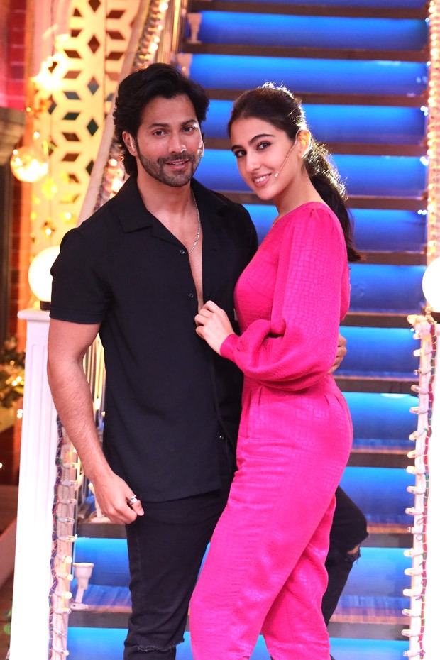 The Kapil Sharma Show Varun Dhawan and Sara Ali Khan reveal their hilarious first encounter Bollywood News Bollywood Hungama