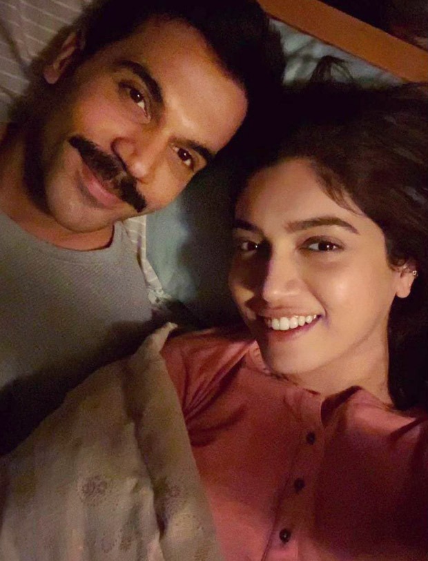 Bhumi Pednekar quotes Andaz Apna Apna song as she shares a selfie with Badhaai Ho co-star Rajkummar Rao 