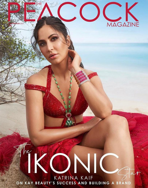 Sex Xx Video Katrina Kaif - Katrina Kaif looks ravishing in red on Peacock magazine cover; talks about  creating her make-up label : Bollywood News - Bollywood Hungama